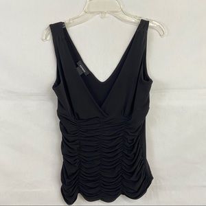 Express Ribbed Stretchy Black Tank Top Size Small